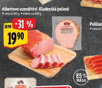 Albert Kladenská pečeně nabídka