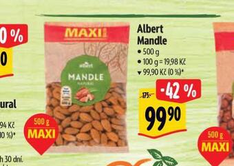 Albert Albert mandle nabídka