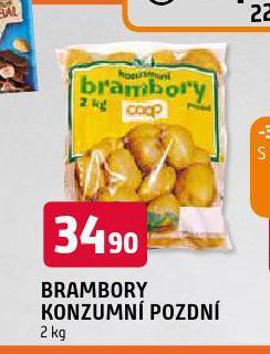 Terno Brambory konzumní pozdní nabídka