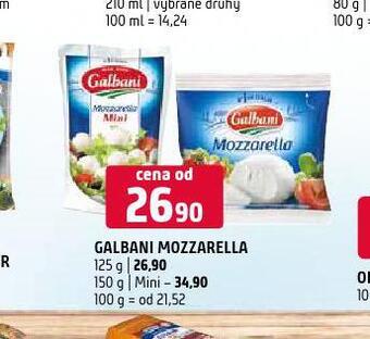 Terno Mozzarella sýr nabídka