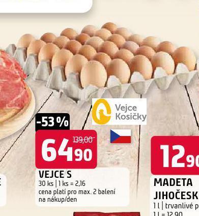 Terno Vejce s nabídka