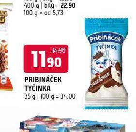 Terno Pribináček tyčinka nabídka