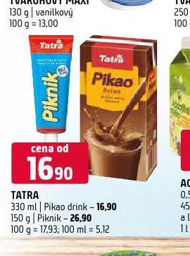 Terno Tatra pikao drink nabídka