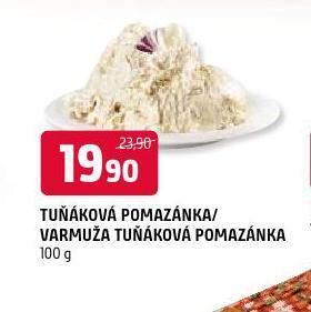 Terno Tuňáková pomazánka nabídka