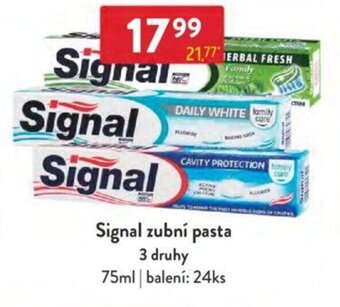 Qanto Signal zubní pasta 3 druhy 75ml nabídka