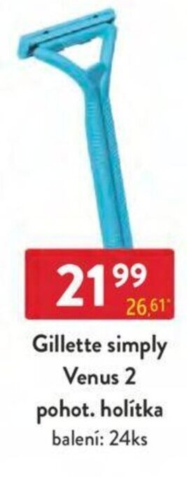 Qanto Gillette simply Venus 2 pohot. holítka nabídka