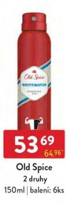 Qanto Old Spice 2 druhy nabídka