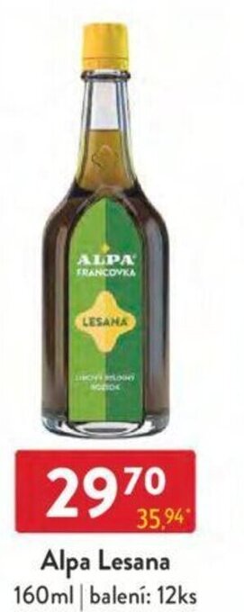 Qanto Alpa Lesana 160ml nabídka