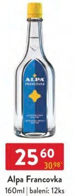 Qanto Alpa Francovka 160ml nabídka