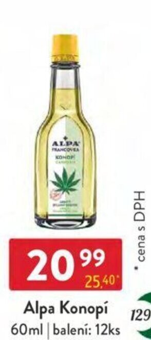 Qanto Alpa Konopí 60ml nabídka