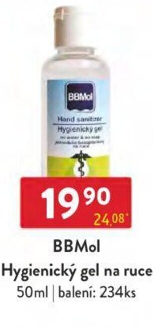 Qanto BBMol Hygienický gel na ruce 50 ml nabídka