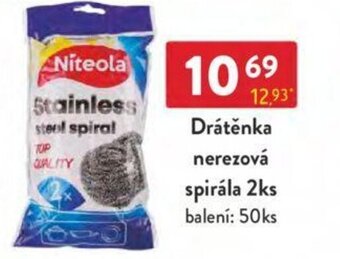 Qanto Drátěnka nerezová spirála 2ks nabídka