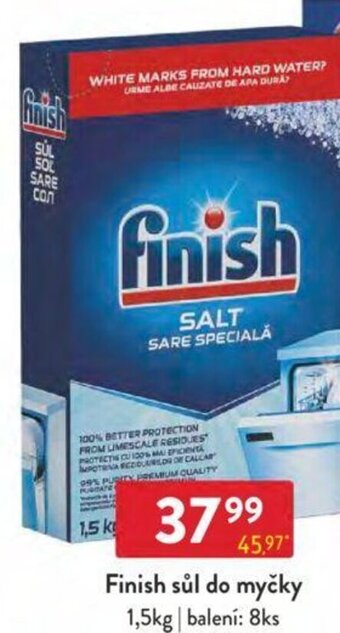 Qanto Finish sůl do myčky 1,5kg nabídka