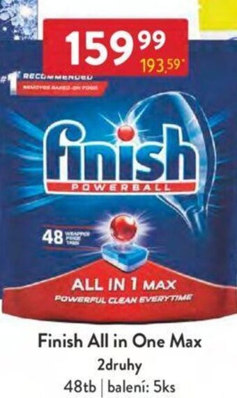 Qanto Finish All in One Max 2druhy nabídka