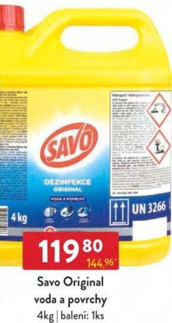 Qanto Savo Original voda a povrchy nabídka