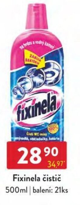 Qanto Fixinela čistič 500ml nabídka