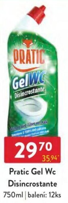 Qanto Pratic Gel Wc Disincrostante 750ml nabídka