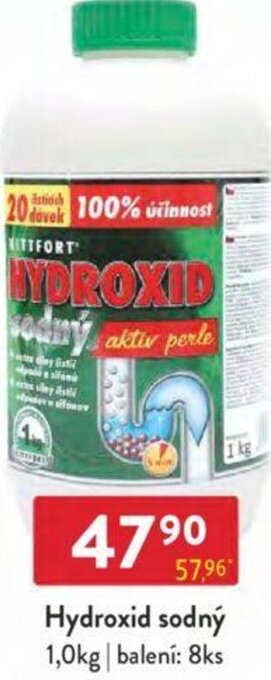 Qanto Hydroxid sodný 1,0kg nabídka