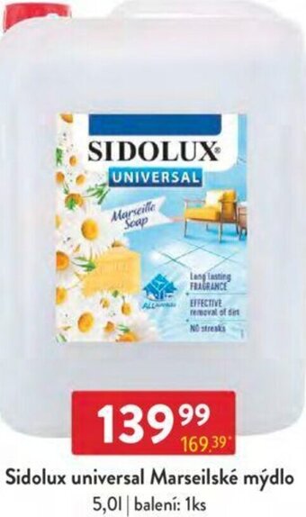 Qanto Sidolux universal Marseilské mýdlo 5.0L nabídka