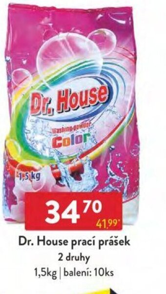 Qanto Dr. House prací prášek 2 druhy nabídka