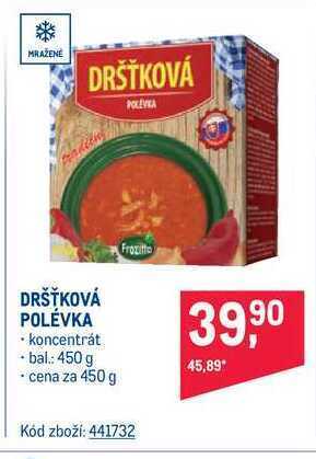 Makro Frozitta dršťková polévka koncentrát 450 g nabídka