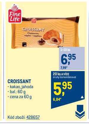 Makro Fine life croissant 60 g nabídka