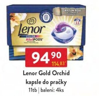 Qanto Lenor Gold Orchid kapsle do pračky nabídka