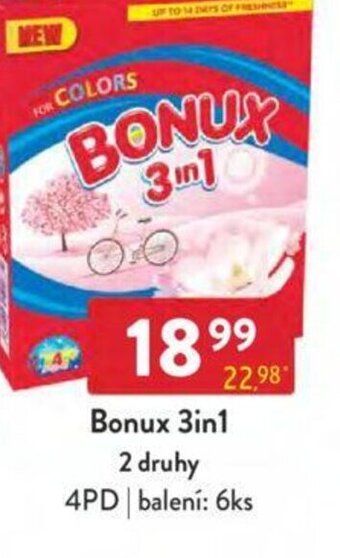 Qanto Bonux 3in1 2 druhy 4PD nabídka