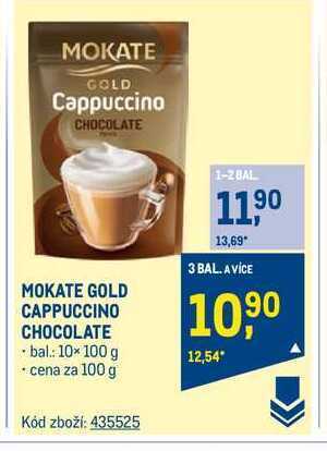 Mokate gold cappuccino chocolate 100 g