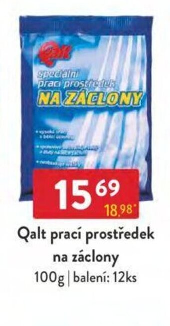 Qalt prací prostředek na záclony 100g
