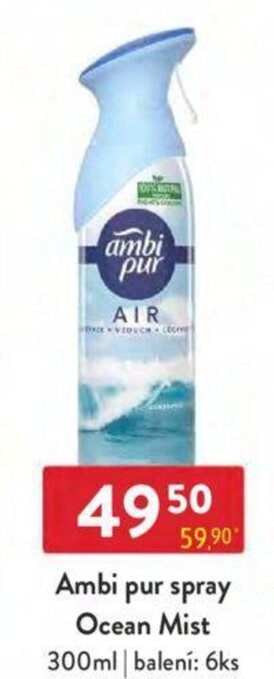 Qanto Ambi pur spray Ocean Mist nabídka
