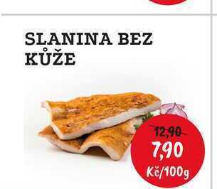 Slanina bez kůže 100g