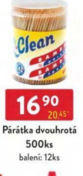 Qanto Párátka dvouhrotá 500ks nabídka