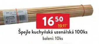 Qanto Špejle kuchyňská uzenářská 100ks nabídka