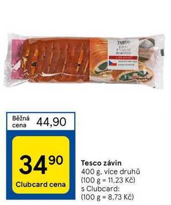 Tesco Tesco závin 400 g nabídka
