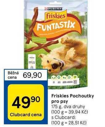 Tesco Friskies pochoutky pro psy 175 g nabídka
