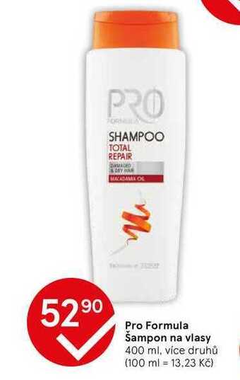 Tesco Pro formula šampon na vlasy 400 ml nabídka