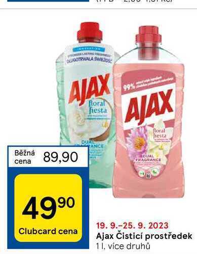 Tesco Ajax čisticí prostředek 1 l nabídka
