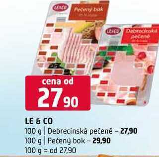 Terno Le & co 100 g nabídka