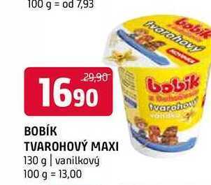 Terno Bobík tvarohový maxi 130 g nabídka