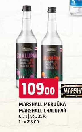 Terno Marshall meruňka, marshall chalupář 0,5 l nabídka