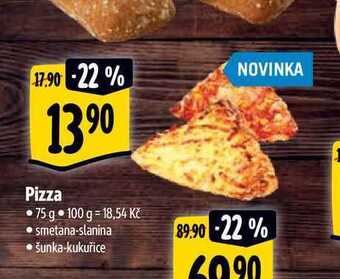 Albert Pizza 75 g nabídka