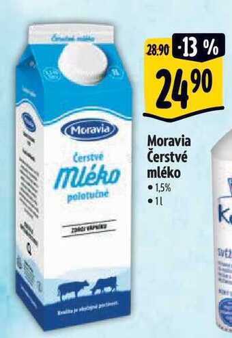Albert Moravia čerstve mléko 1 l nabídka
