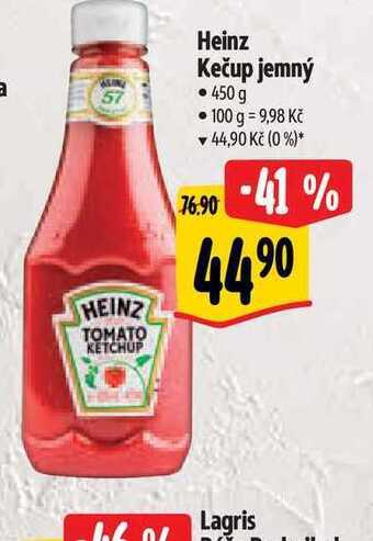 Albert Heinz kečup jemný 450 g nabídka
