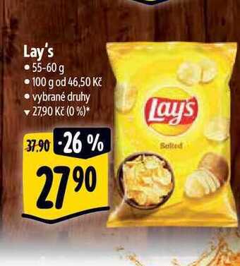 Albert Lay's • 55-60 g nabídka