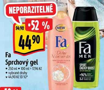 Albert Fa sprchový gel 250 ml nabídka
