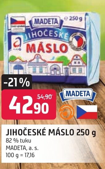 JIHOČESKÉ MÁSLO 250 g