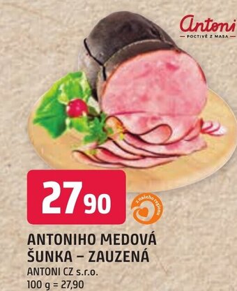 Trefa ANTONIHO MEDOVÁ ŠUNKA - ZAUZENÁ nabídka