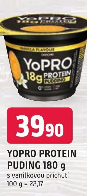 Trefa YOPRO PROTEIN PUDING 180 g nabídka