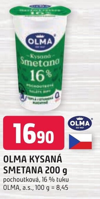 Trefa OLMA KYSANÁ SMETANA 200 g nabídka